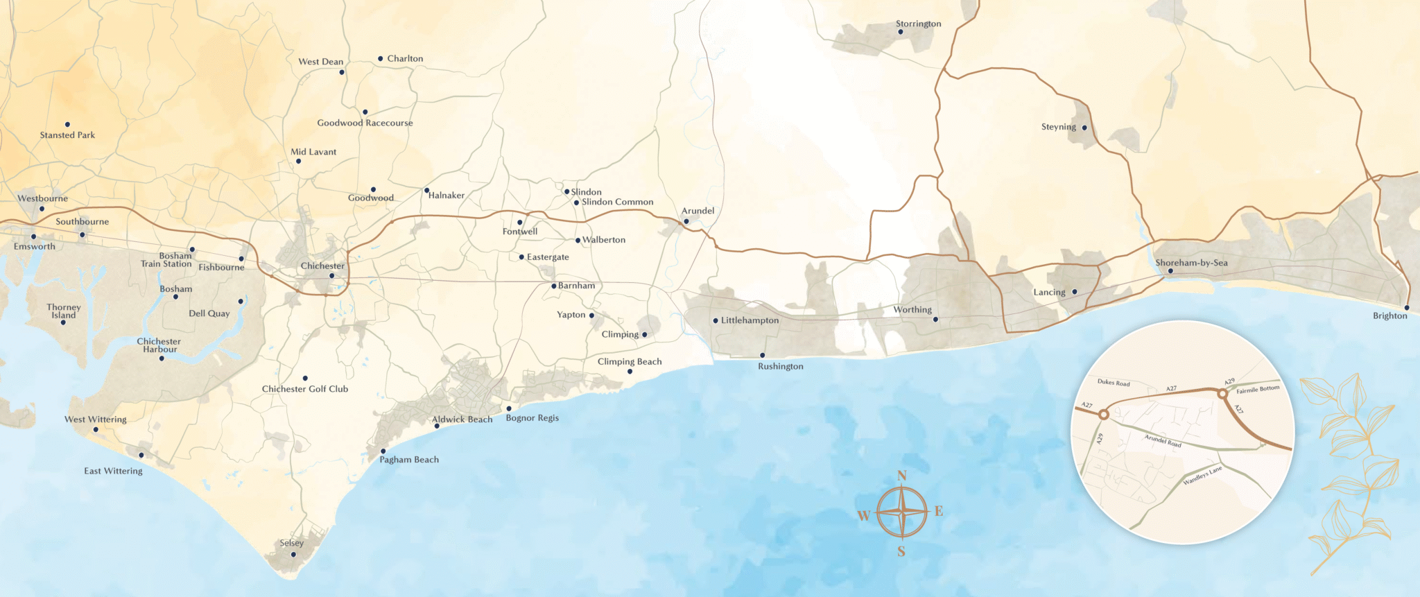 Local area illustration