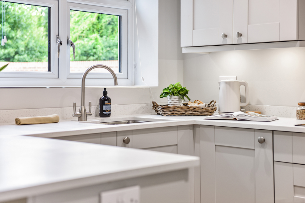 Kitchen at Linwood Park by Amiri Homes
